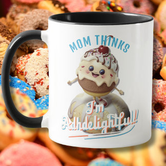 ADHDelightful Sundae Personalised ADHD Mug
