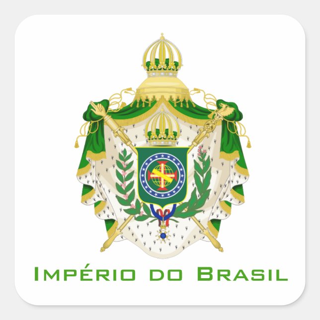 Adhesive Brasão Empire Square Sticker (Front)