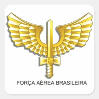 Adhesive Brazilian Air Force — FAB Square Sticker