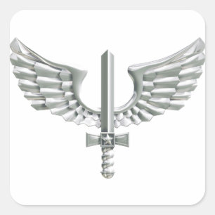 Adhesive Brazilian Air Force - Modelo 2 Square Sticker