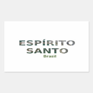 Adhesive Espírito Santo Rectangular Sticker