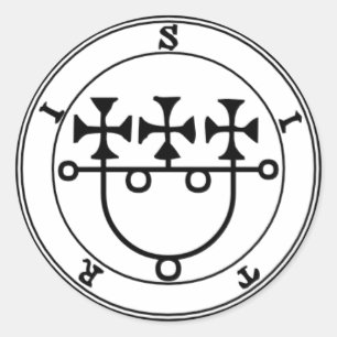 Adhesive Sitri Goétia Classic Round Sticker