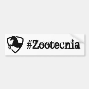 Adhesive Zootecnia Bumper Sticker