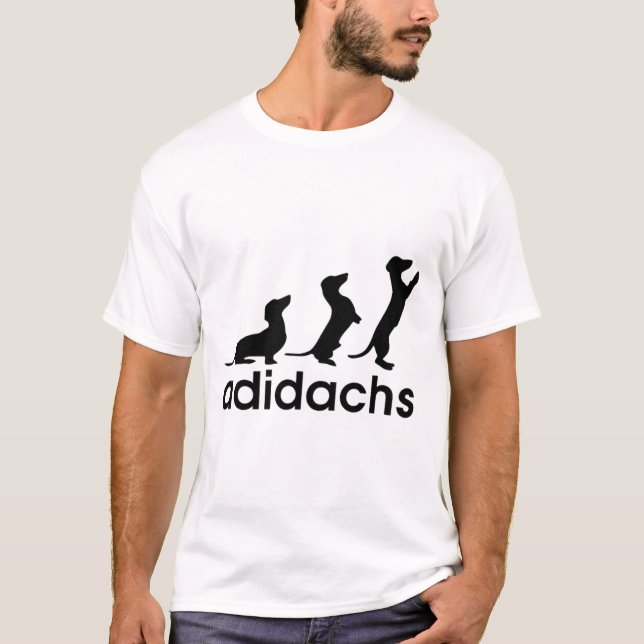 Adidachs Dachshund Dog Lover Perfect Gift T-Shirt (Front)