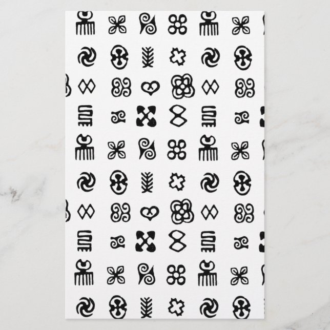 Adinkra African Symbols (Front)
