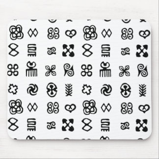 Adinkra African Symbols Mouse Mat