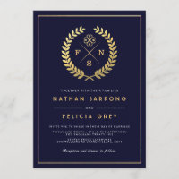 Adinkra God's Blessing Symbol | Wedding Invitation