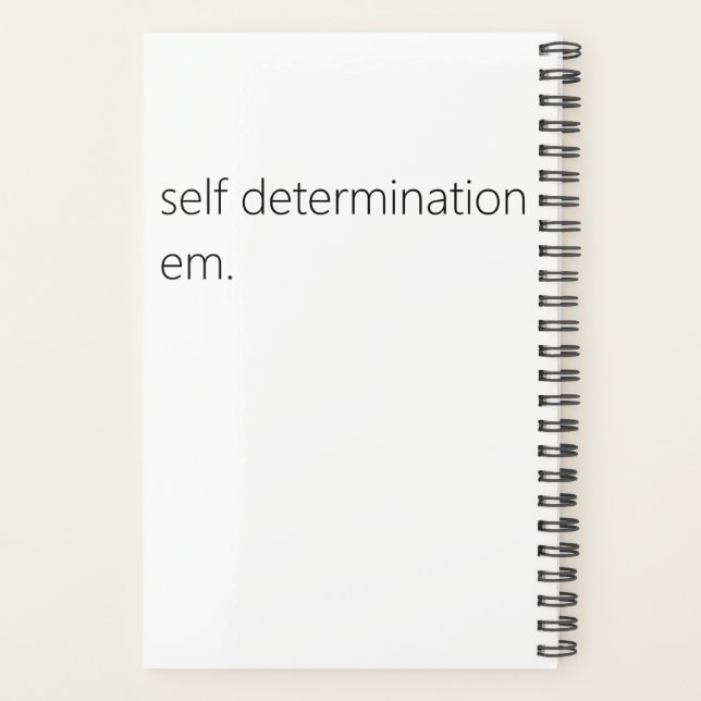 Adinkra Notebook 1 Planner (Back)