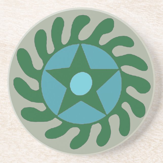 Adinkra Sesa Wo Suban - New Beginnings Coaster (Front)