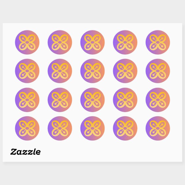 Adinkra Symbol (Abundance) Sticker (Sheet)