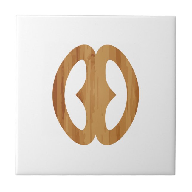 Adinkra Symbol Hope Nyame biribi wo soro Gift Idea Tile (Front)