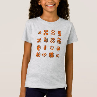 Adinkra Symbols From West Africa T-Shirt