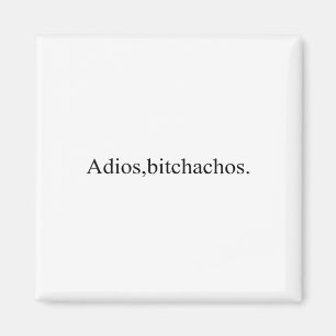 Adios Achos Funny Cinco De Mayo Party  Magnet