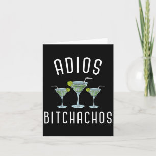 Adios Achos Funny Mexican Party Margarita Cinco De Card