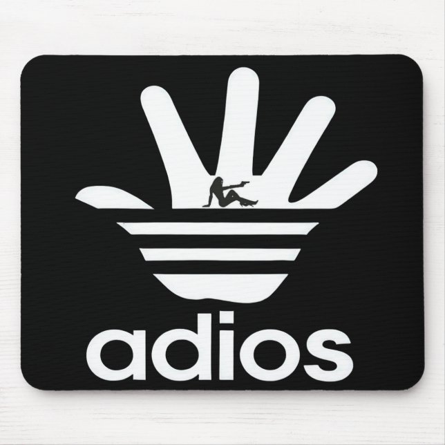 adios mouse mat (Front)