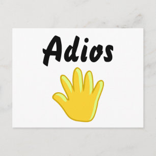 Adios     postcard