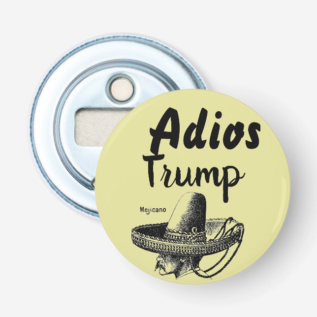 Adios Trump Bottle Opener (Front)
