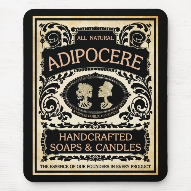 Adipocere Mouse Mat (Front)