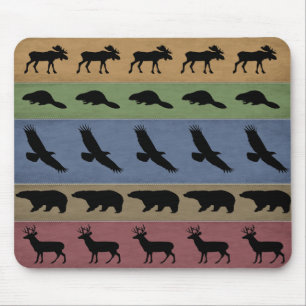 Adirondack Animals Mouse Mat