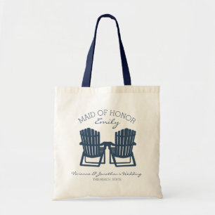 Adirondack Chairs Maid of Honour Tote Bag