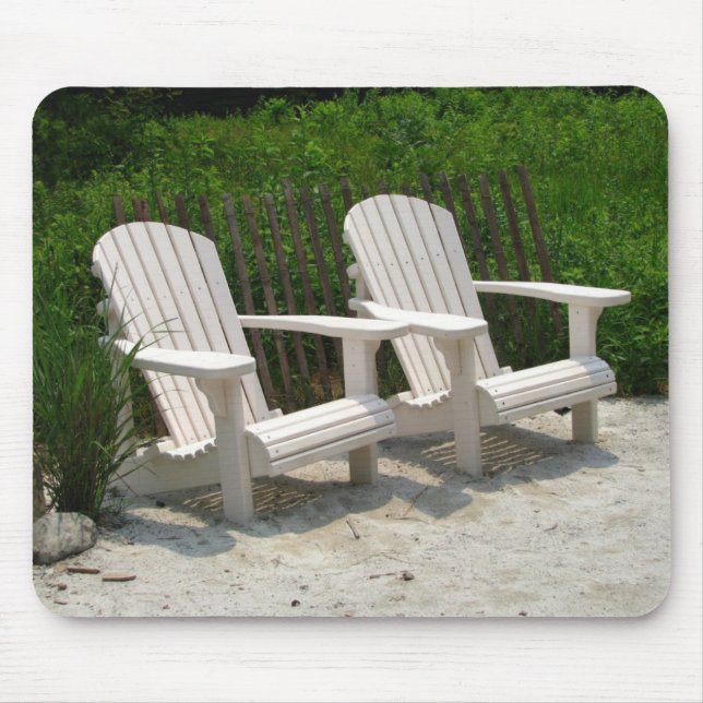 Adirondack Chairs Mouse Mat (Front)