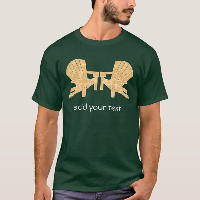 Adirondack Chairs T-shirt (Front)