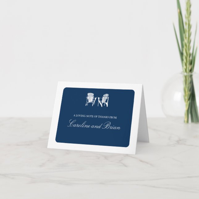 Adirondack Chairs Thank You (Front)