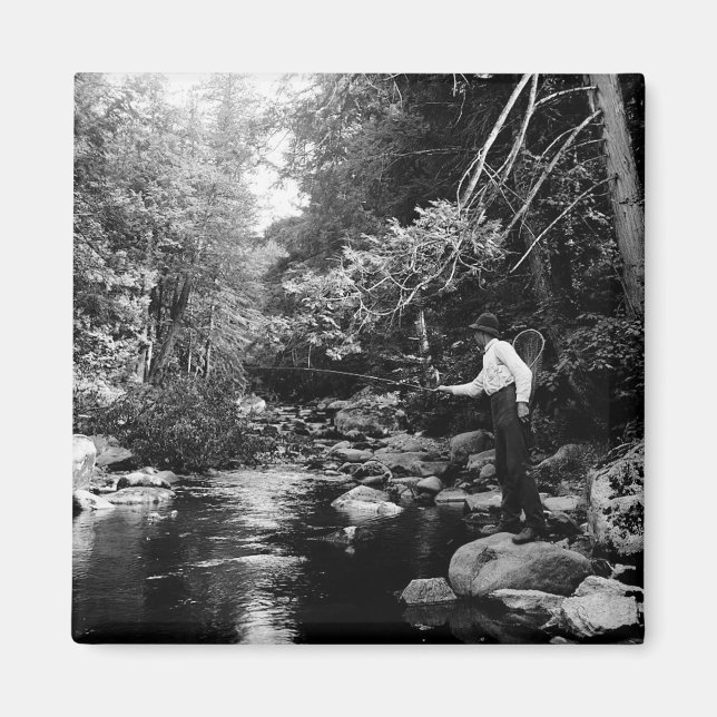 Adirondack Fly Fishing Magnet (Front)