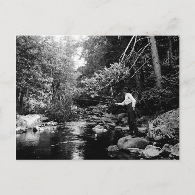 Adirondack Fly Fishing Postcard (Front)
