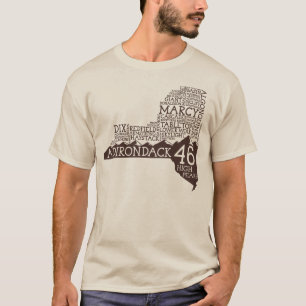 Adirondack High Peaks Long Sleeve T-Shirt(Brown) T-Shirt