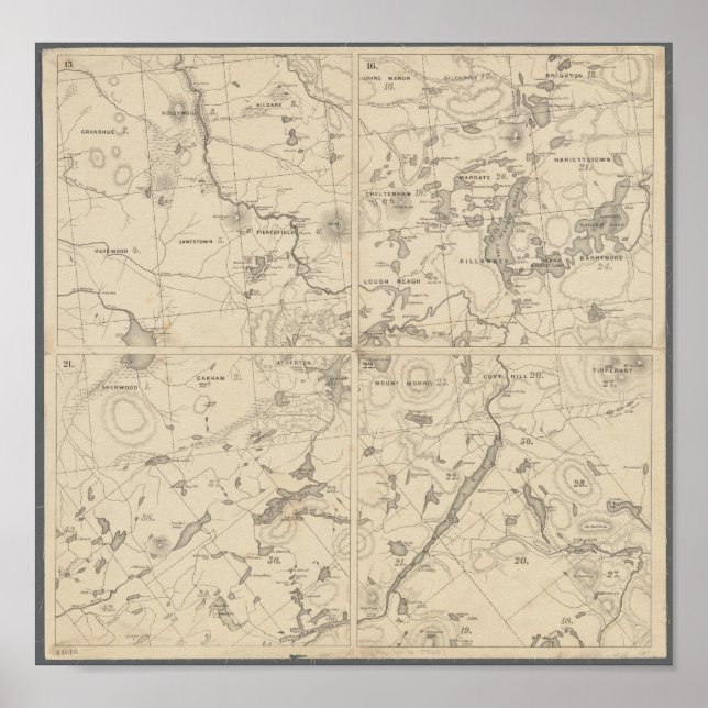 Adirondack Lake Region Wall Art (Front)