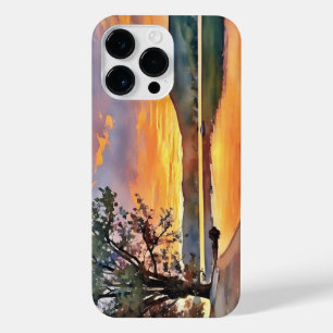 Adirondack Lake Sunrise Phone Case