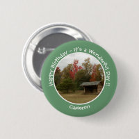 Adirondack Lean-to in Autumn Birthday Party Items