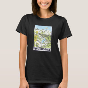 Adirondack Mountain Climbing Hiking Mountaineer Ad T-Shirt