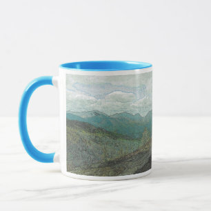 Adirondack Mountain Peaks Panorama Mug