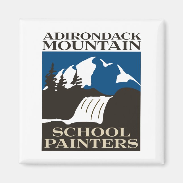 Adirondack Mountain School Painters Magnet (Front)