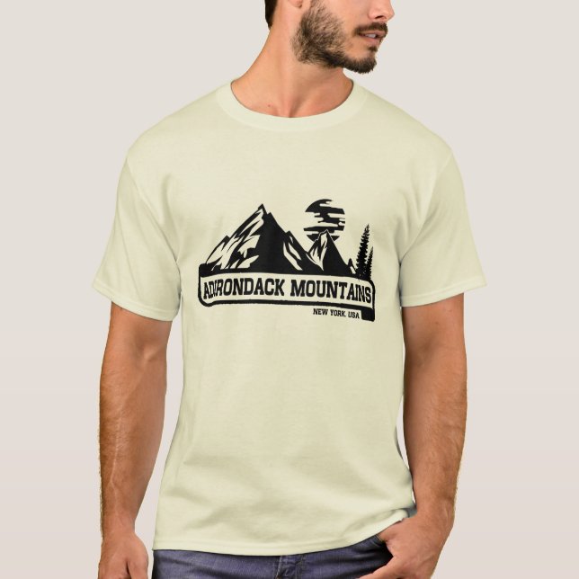 Adirondack Mountains T-Shirt (Front)