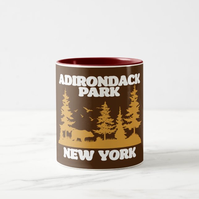 Adirondack Park Two-Tone Coffee Mug (Center)