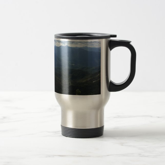 Adirondack Range from Giant Mountain Travel Mug (Right)