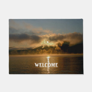 Adirondack Sunrise Doormat - Great Sacandaga Lake