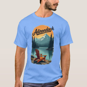 Adirondack Vintage Lake Chair T-Shirt