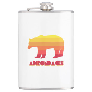 Adirondacks Bear Hip Flask