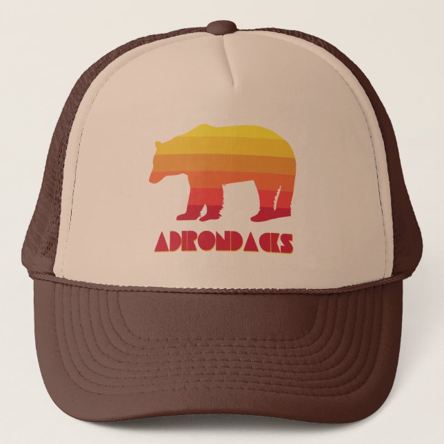 Adirondacks Bear Trucker Hat (Front)
