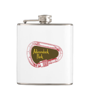 Adirondacks Climbing Carabiner Hip Flask