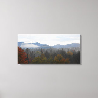 Adirondacks High Peaks Mountains Autumn Canvas Print