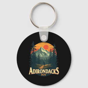 Adirondacks Hiking Mountain Enthusiasts Apparel Un Key Ring