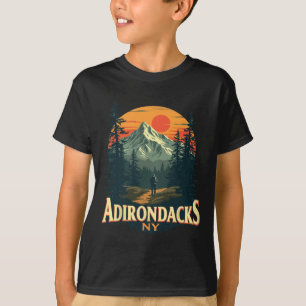 Adirondacks Hiking Mountain Enthusiasts Apparel Un T-Shirt