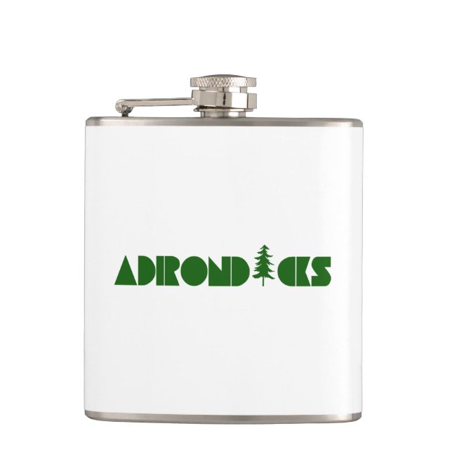 Adirondacks Hip Flask (Front)
