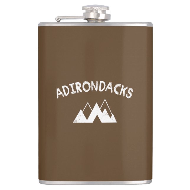 Adirondacks Hip Flask (Front)