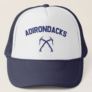 Adirondacks Ice Climbing Trucker Hat